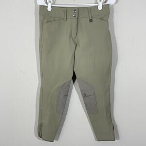 Romfh Knee Patch Breeches Women’s 28R Khaki Riding Pants